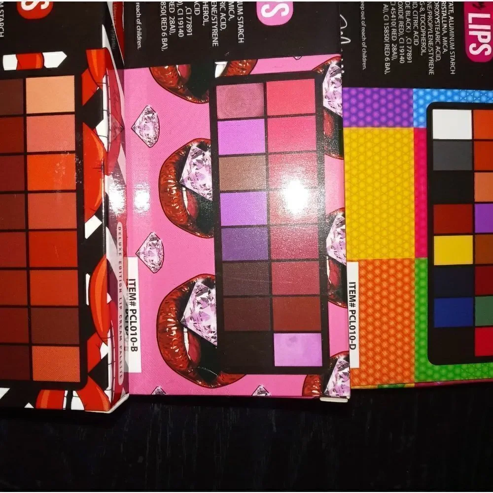 Lip cream pallet